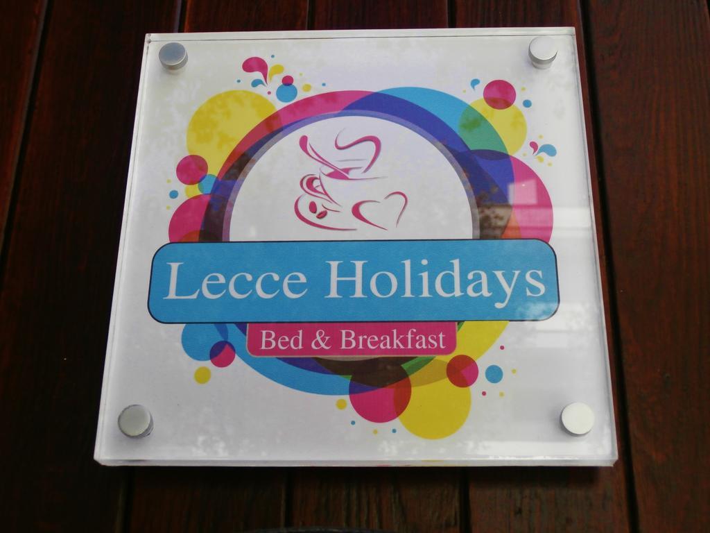 B&B Lecce Holidays ภายนอก รูปภาพ